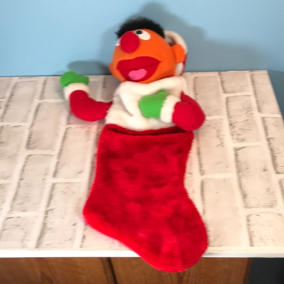 Ernie Christmas Stocking Sesame Street - Picture 2 of 5